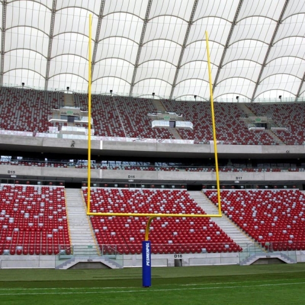 Profesionálne oceľové bránky na americký futbal v súlade s NFL